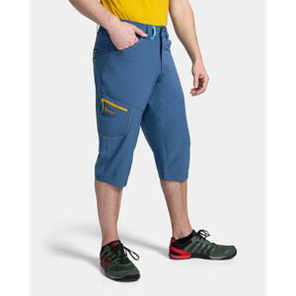 Kilpi OTARA-M Tmavě modrá Velikost: 5XL pánské outdoorové 3/4 kalhoty