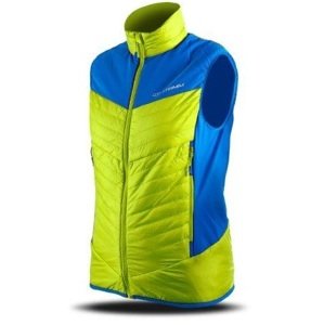 Trimm ZENA VEST lime green/jeans blue Velikost: M vesta