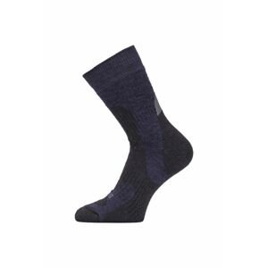 Lasting TRP 598 modrá středně silná trekingová ponožka Velikost: (38-41) M ponožky