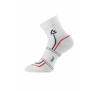 Lasting TRZ 001 ponožky pro aktivní sport bílá Velikost: (42-45) L ponožky