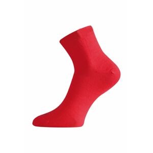 Lasting WAS 388 červené ponožky z merino vlny Velikost: (42-45) L ponožky