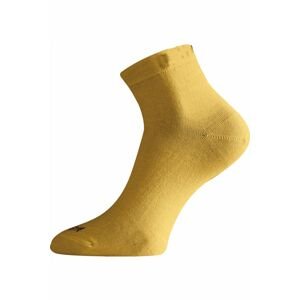 Lasting WAS 640 hořčicové ponožky z merino vlny Velikost: (42-45) L ponožky