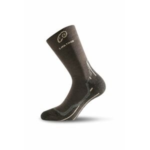 Lasting WHI 721 hnědé vlněné ponožky Velikost: (34-37) S ponožky