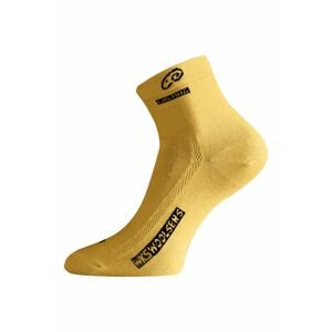 Lasting WKS 640 hořčicové ponožky z merino vlny Velikost: (42-45) L ponožky