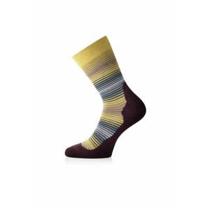 Lasting merino ponožky WLG zelené Velikost: (46-49) XL