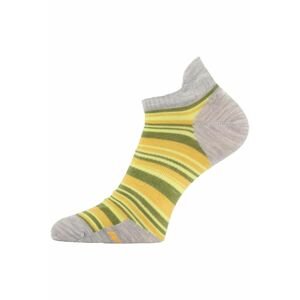 Lasting WWS 806 žluté vlněné ponožky Velikost: (38-41) M ponožky