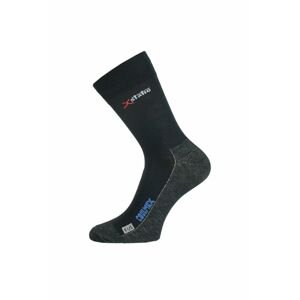 Lasting XOL 900 černá turistická ponožka Velikost: (34-37) S ponožky