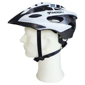 ACRA CSH30B-L bílá cyklistická helma velikost L (58-61cm)