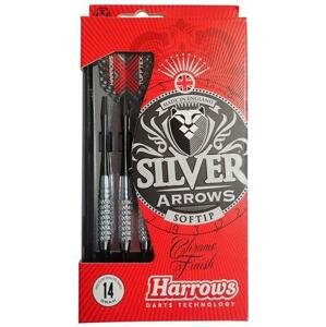 HARROWS SOFT SILVER ARROW 16g šipky s plastovým hrotem