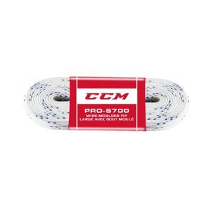 CCM Tkaničky CCM Team Voskované 274cm, bílá, 108"