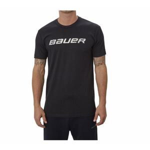 Bauer Triko Bauer Graphic SS Crew YTH, červená, Dětská, M