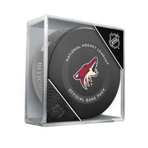 InGlasCo Fanouškovský puk NHL Official Game Puck (1ks), Arizona Coyotes