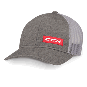 CCM Kšiltovka CCM Icon Mesh Back Cap SR, šedá, Senior