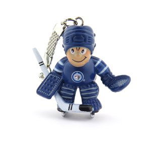 JFSC Přívěšek na klíče JFSC NHL Goalie Figure Keychain, Edmonton Oilers