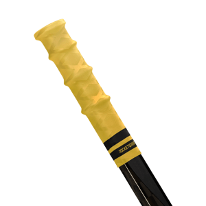 RocketGrip Koncovka RocketGrip Rubber Ultra Grip, žlutá-černá, Intermediate-Senior