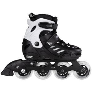 Powerslide Dětské kolečkové brusle Powerslide Khaan Junior SQD Black, 4x, 68, 27-30