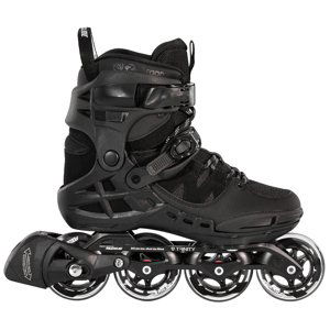 Powerslide Kolečkové brusle Powerslide Phuzion Argon Black 80 Trinity, 4x, 80, 46