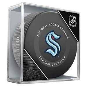 InGlasCo Fanouškovský puk NHL Official Game Puck (1ks), Seattle Kraken