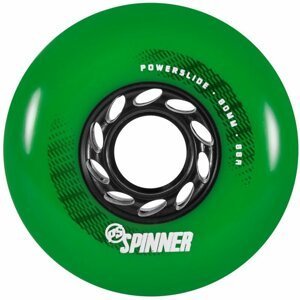 Powerslide Kolečka Powerslide Spinner Green (4ks), 88A, 80