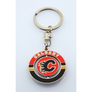 JFSC Přívěšek na klíče JFSC NHL Spinner, Calgary Flames