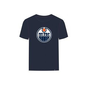 47' Brand Triko NHL 47 Brand Black Imprint Echo Tee SR, tmavě modrá, Senior, Edmonton Oilers, S