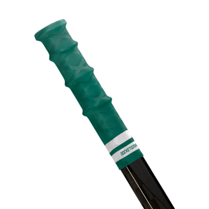 RocketGrip Koncovka RocketGrip Rubber Ultra Grip, zelená-bílá, Intermediate-Senior