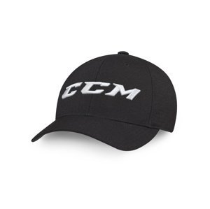 CCM Kšiltovka CCM Team Flexfit Cap, černá, Senior, L-XL