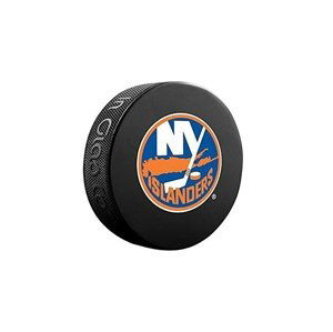 InGlasCo Fanouškovský puk NHL Logo Blister (1ks), New York Islanders