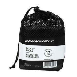 Winnwell Hokejový puk Winnwell černý oficiální (12ks), černá