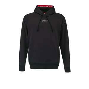 CCM Mikina CCM Team Fleece Pullover Hoodie JR, Junior, XS, šedá