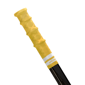 RocketGrip Koncovka RocketGrip Rubber Ultra Grip, žlutá-bílá, Dětská-Junior