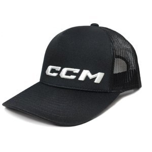 CCM Kšiltovka CCM Mono Meshback Trucker, černá, Senior