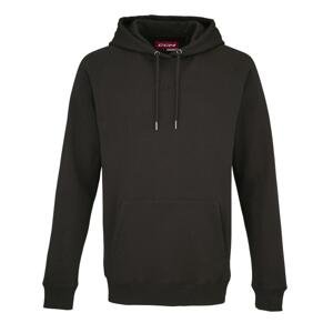 CCM Mikina CCM Core Pullover Hoodie SR, černá, Senior, M