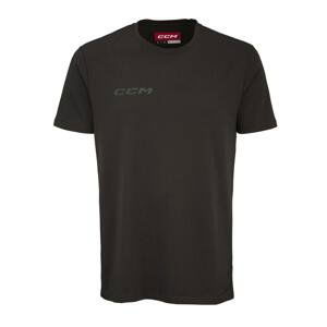 CCM Triko CCM Core SS Tee SR, černá, Senior, XL