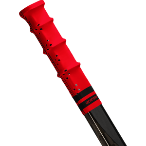 RocketGrip Koncovka RocketGrip Hole Color Grip, červená-černá