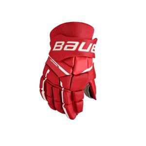 Bauer Rukavice Bauer Supreme M3 S23 INT, Intermediate, červená, 13"