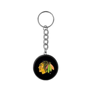 InGlasCo Přívěšek na klíče NHL Minipuk, Chicago Blackhawks