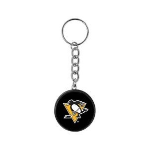 InGlasCo Přívěšek na klíče NHL Minipuk, Pittsburgh Penguins