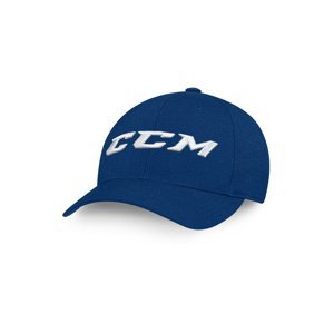 CCM Kšiltovka CCM Team Flexfit Cap, tmavě modrá, Senior, L-XL