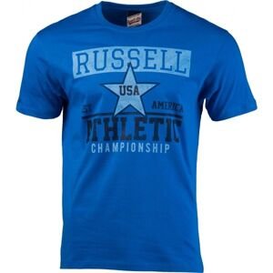 Russell Athletic CHAMPIONSHIP Pánské tričko, modrá, veľkosť L