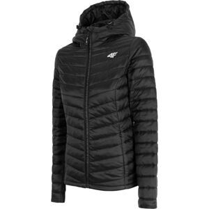 4F WOMEN´S JACKET Dámská prošívaná bunda, černá, veľkosť S