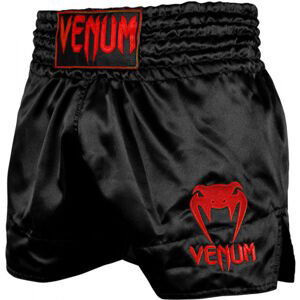 Venum MUAY THAI SHORTS CLASSIC Kraťasy na thajský box, černá, velikost