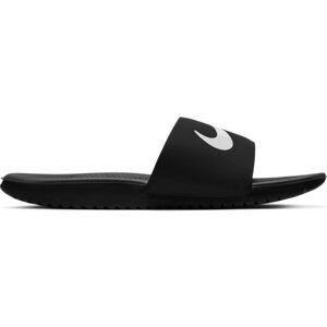 Nike KAWA SLIDE GS/PS Chlapecké pantofle, černá, veľkosť 38.5