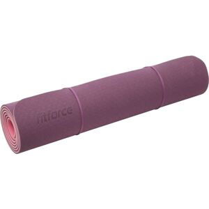 Fitforce YOGA MAT FIT6 Yoga podložka, fialová, veľkosť UNI