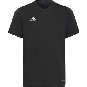 adidas ENTRADA 22 TEE Chlapecké triko, černá, veľkosť 128