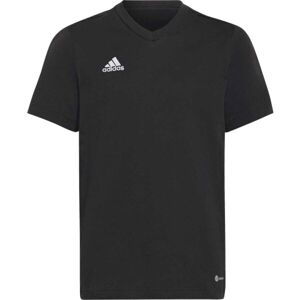 adidas ENTRADA 22 TEE Chlapecké triko, černá, veľkosť 140