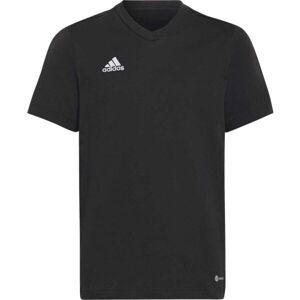 adidas ENTRADA 22 TEE Chlapecké triko, černá, veľkosť 164