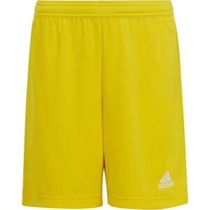 adidas ENTRADA 22 SHORTS Juniorské fotbalové šortky, žlutá, veľkosť 140