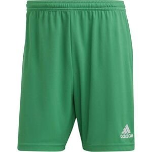 adidas ENTRADA 22 SHORTS Pánské fotbalové šortky, zelená, veľkosť 2XL