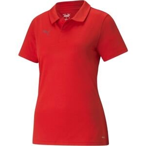 Puma TEAMLIGA SIDELINE POLO SHIRT Dámské triko, červená, veľkosť S